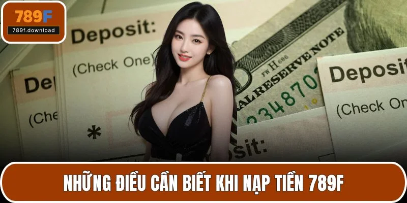 Những điều cần biết khi nạp tiền 789F